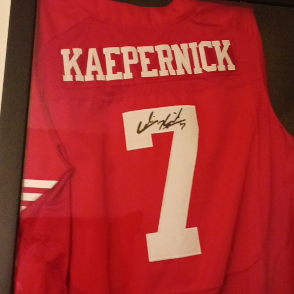 Collin Kaepernick 49er jersey